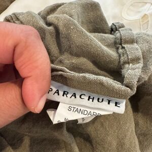 Parachute 100% Linen Pillow Sham Standard Pillowcase Olive Green Moss